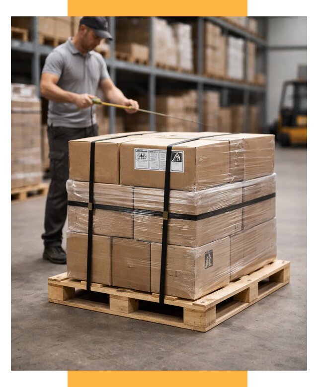 Упаковка и паллетирование грузов от 3638 р. | СетСервис-Глн