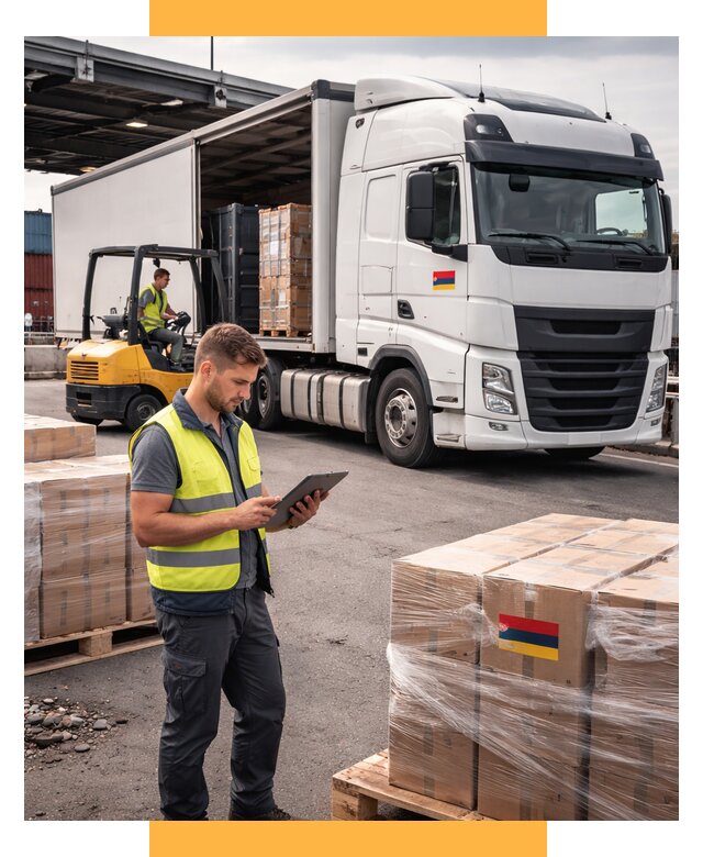 Автоперевозки из Армении от 98743 р. — услуги СетСервис-Глн