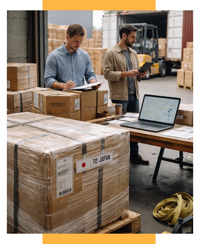Доставка грузов в Японию от 25985 р., логистика СетСервис-Глн