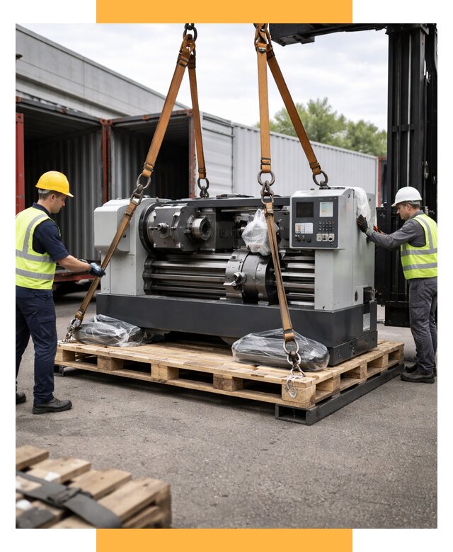 Перевозка станков и таможня от 62364 р. | СетСервис-Глн логистика