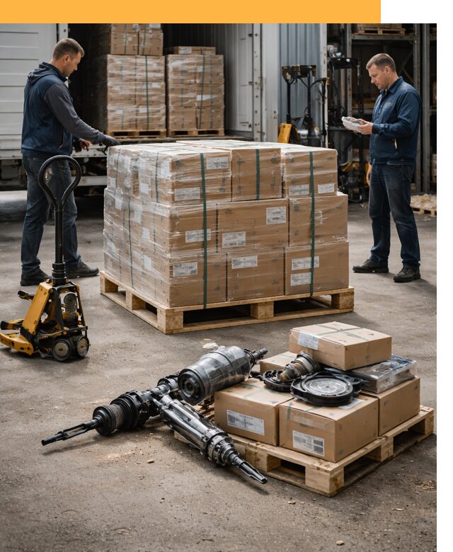 Международная перевозка автозапчастей по миру от 4677 руб