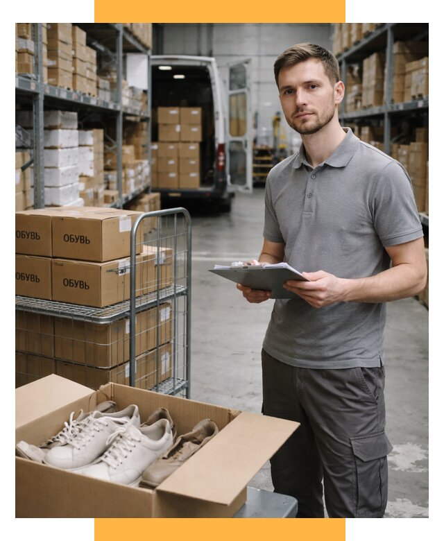 Доставка обуви из Китая и Турции от 4677 р. СетСервис-Глн