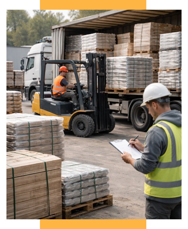 Перевозка строительных материалов от 5717 р. | СетСервис-Глн