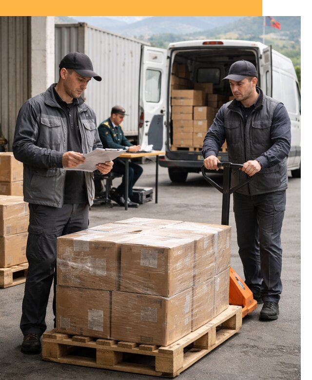 Доставка грузов через Армению, быстрая таможенная очистка от 25985