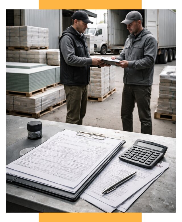 Таможенное оформление стройматериалов от 8835 р. | СетСервис-Глн