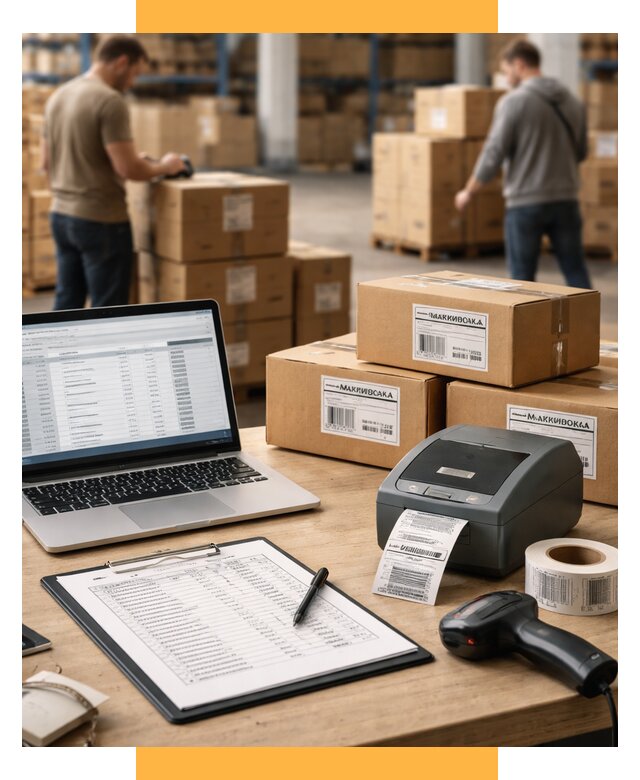 Маркировка импортных товаров от 4677 р. под ключ, СетСервис-Глн