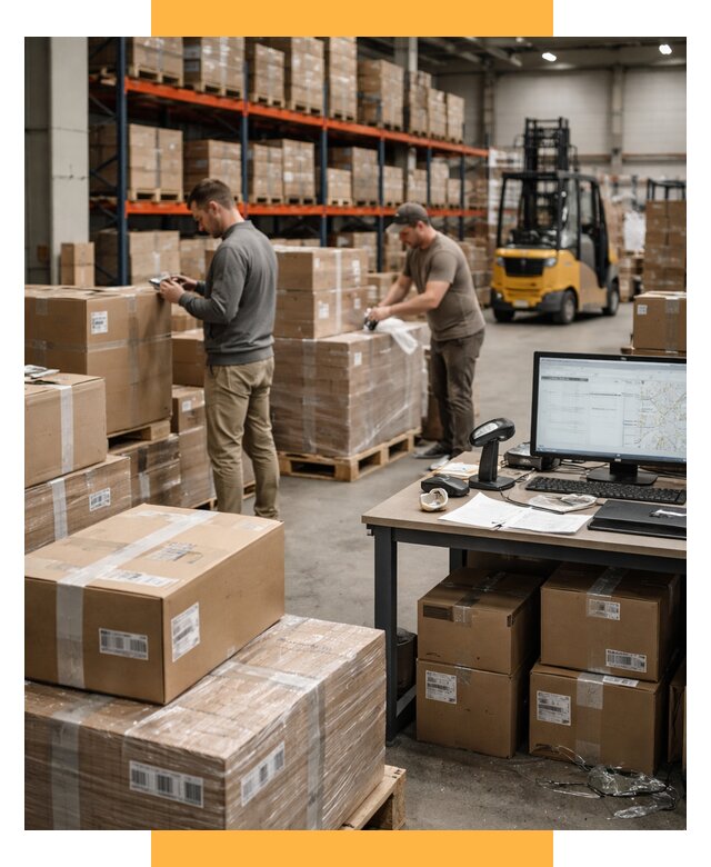 Склад консолидации в Европе от 6756 р., услуги СетСервис-Глн